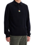 Paul Smith merino wool polo-style pullover sweater