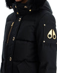 Moose Knuckles "3q canvas down jacket with shear