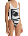 JEAN PAUL GAULTIER "internal print eyes costume for