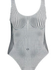 JEAN PAUL GAULTIER one-piece swimsuit with body morphing