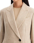 Brunello Cucinelli double-breasted wool and alpaca