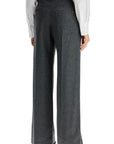 Brunello Cucinelli tailored flannel trousers for