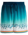 Casablanca silk bermuda shorts 'the goddess of the