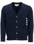 Thom Browne 4-bar cotton cardigan for