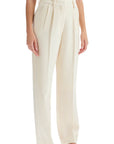 Blaze Milano resolute cream fox pants for