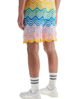 Casablanca "gradient wave knit bermuda shorts