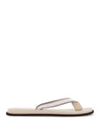 Brunello Cucinelli rubber flip-flop slides