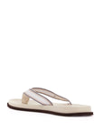 Brunello Cucinelli rubber flip-flop slides