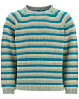 Bode striped wool pullover sweater