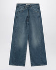DARKPARK Blue asymmetrical wide leg jeans Ined