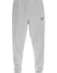 Maison Kitsune comfort joggers with embroidery