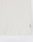 Destin White milk cashmere scarf