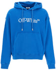 Off-White hooded sweatshirt with logo print