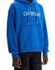 Off-White hooded sweatshirt with logo print