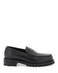 Off-White leather loafers for