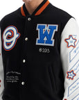 Off-White bomber varsity wizard