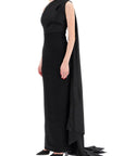 Solace London long yeva dress