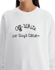 Off-White crewneck sweatshirt with