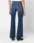 Mother Lil Doozy Fray flared jeans