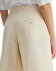 Marni cropped cotton pants in pure cotton