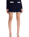 Self-Portrait Self Portrait crochet mini skirt