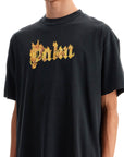 Palm Angels 'burning logo t-shirt