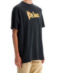 Palm Angels 'burning logo t-shirt