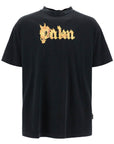 Palm Angels 'burning logo t-shirt