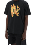 Palm Angels "burning monogram t