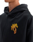 Palm Angels 'burning palm oversized hoodie with hood'