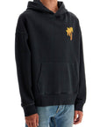 Palm Angels 'burning palm oversized hoodie with hood'