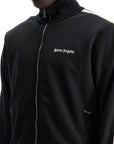 Palm Angels contrast band track jacket with nine words