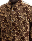 Palm Angels camouflage track overshirt