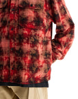 Palm Angels 'flannel shirt with curved logo