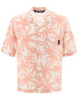 Palm Angels bowling shirt with palms motif