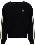 Palm Angels track band pullover sweater with