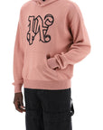 Palm Angels ma  knit sweatshirt with mon