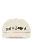 Palm Angels distressed baseball cap with logo