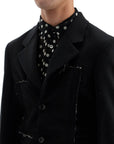 Comme Des Garcons Homme Plus reconstructed effect jacket