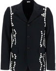 Comme Des Garcons Homme Plus single-breasted jacket with decorative buttons