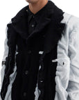 Comme Des Garcons Homme Plus layered jacket with inside out effect