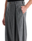 Comme Des Garcons Homme Plus striped wool trousers