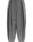 Comme Des Garcons Homme Plus striped wool trousers