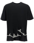 Comme Des Garcons Homme Plus embroidered button-up t