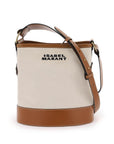 Isabel Marant samara cotton canvas shoulder bag