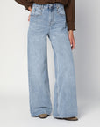 ISABEL MARANT Wide ice blue jeans