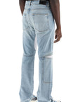 Amiri mx-3 jeans with mesh inserts