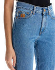 Blaze Milano light blue cotton jeans with distinctive embroidery