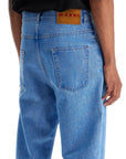 Marni organic coated denim jeans in