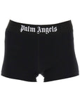 Palm Angels sporty shorts with branded stripe